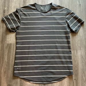 BYLT Basics Striped Drop Cut Shirt